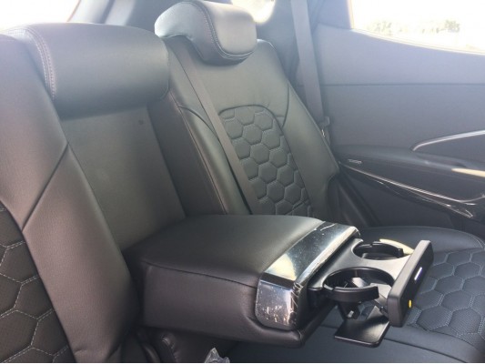 Каркасные авточехлы на Hyundai Santa Fe 3