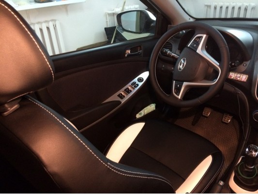 Каркасные авточехлы на Hyundai Solaris Каркасные авточехлы на Hyundai Solaris