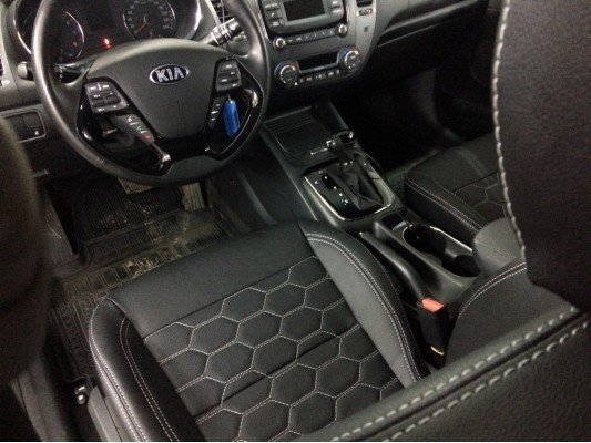 Каркасные авточехлы на KIA Cerato 3 Каркасные авточехлы на KIA Cerato 3