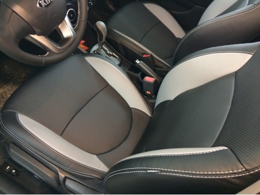 Каркасные авточехлы на KIA Rio 3